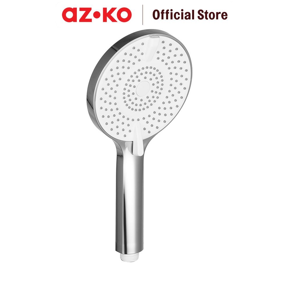 AZKO Acroz Hand Shower Jet 4 Pancuran - Silver Chrome Shower Kepala Pancuran Kamar Mandi Bathroom Ac