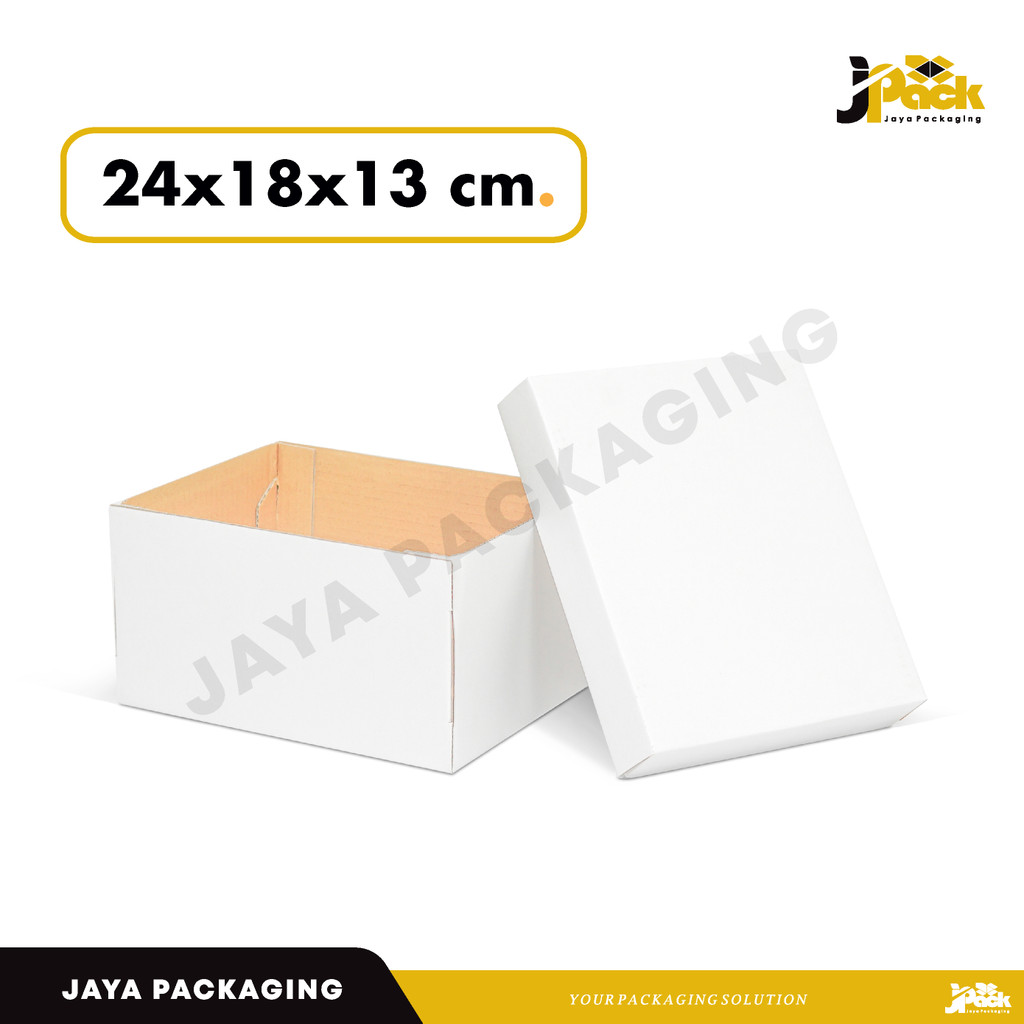 

Box 24x18x13 ( NSN TOP/BOT ) Tart/Puding/Kardus/Karton/Paking/kardusbox/Hampers/KemasanKardus/Kemasan/Packaging/Boxes/Topbottom/Tinggi10/Tinggi13