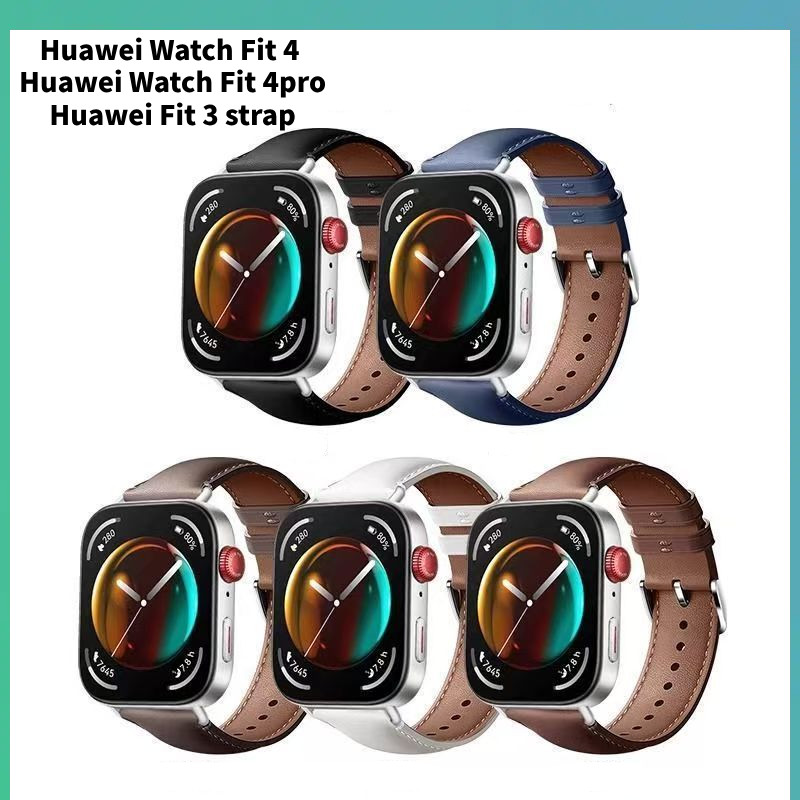 Huawei Watch Fit 4 Huawei Watch Fit 4pro Tali pengganti kulit Huawei Fit 3  Watch Strap Intelligent 