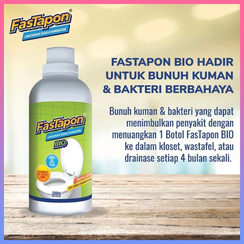 Fastapon Bio- Solusi Septictank Wc Penuh Tanpa Sedot