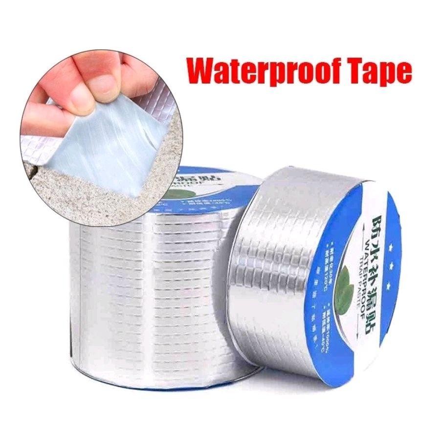 

Lakban Anti Bocor Aluminium Foil Butyl Waterproof Flex Tape Lem Anti Bocor ( 5CM X 5M ) (5CM X 3M )