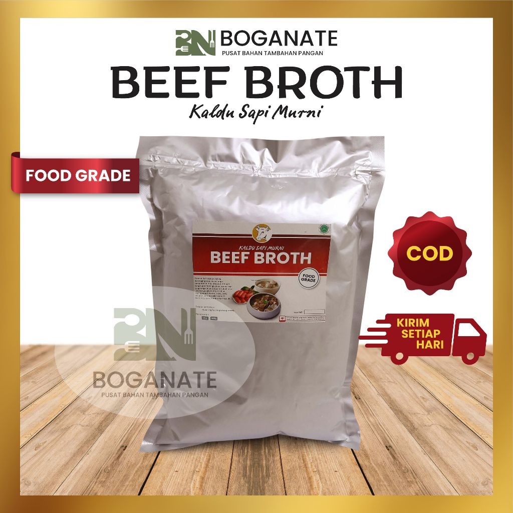 

Beef Broth 1kg / Kaldu Sapi Murni / Ekstrak Sapi Murni