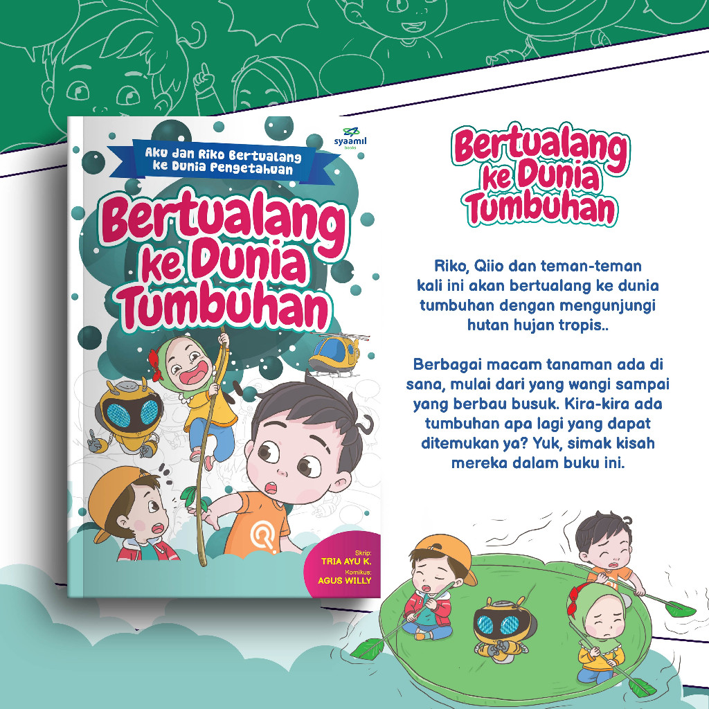 Terlaris Komik Anak Riko The Series – Bisa Custom Nama Tanpa PO | Cerita Islami Edukatif Dunia Tumbu
