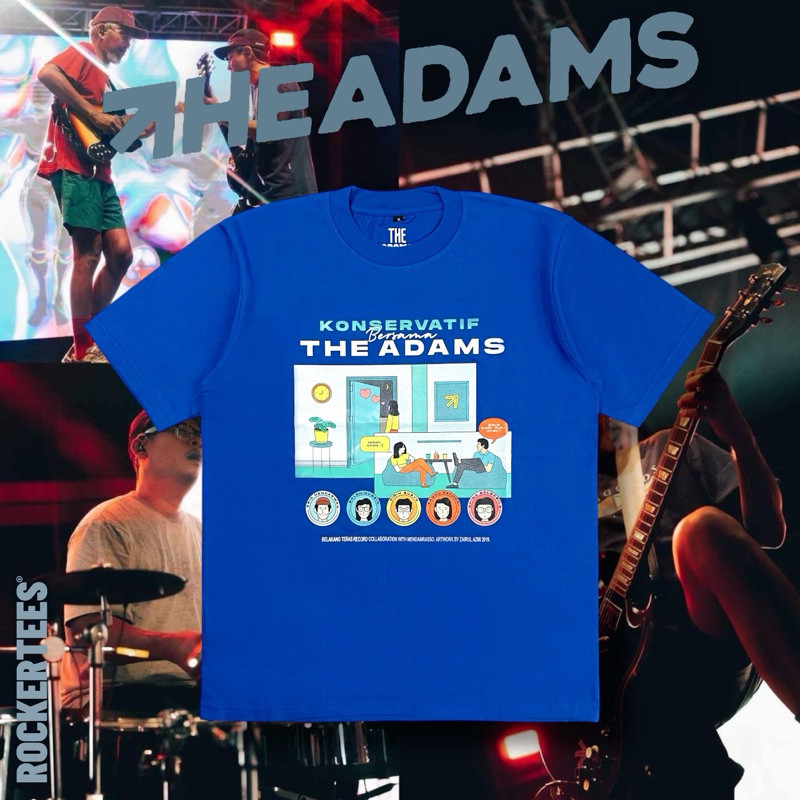 THE ADAMS - KONSERVATIF BLUE T-SHIRT | ORIGINAL MERCHANDISE
