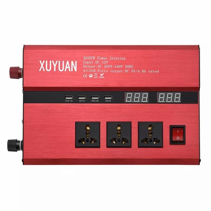 Xuyuan Smart Solar Inverter DC 12V to AC 220V daya 10.000w