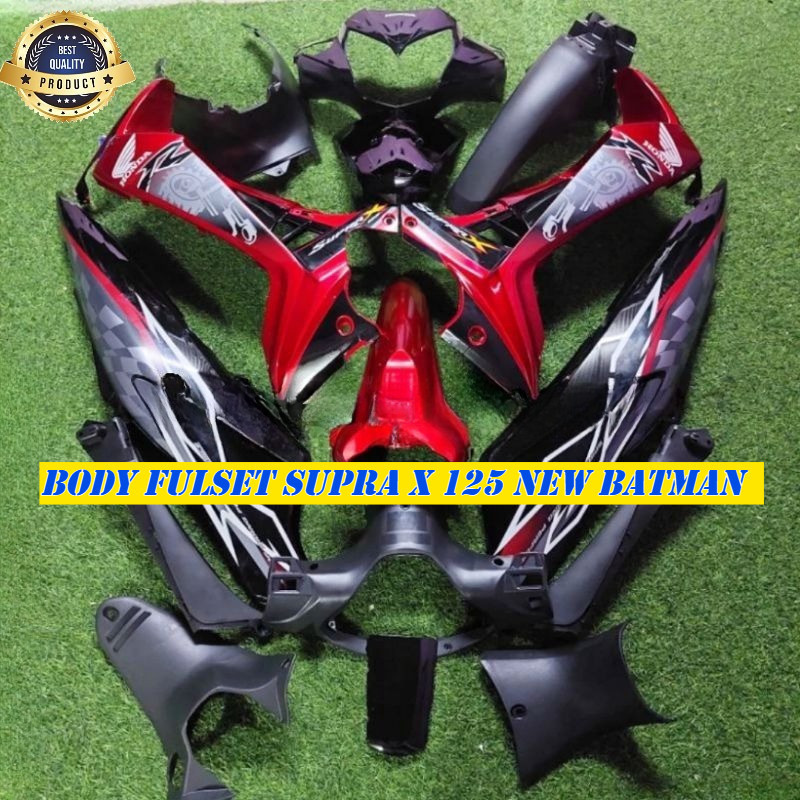 FULL BODY SUPRA X 125 BATMAN 2007 2008 2009 2010 2011 2012 2013/COVER FULL BODY SUPRA BATMAN