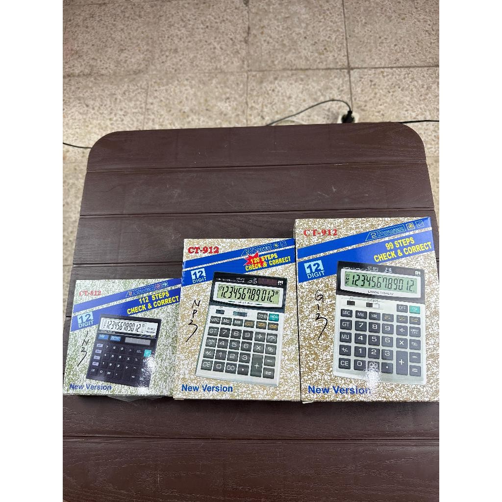 

New Version Kalkulator 12 Digit CT512/CT912