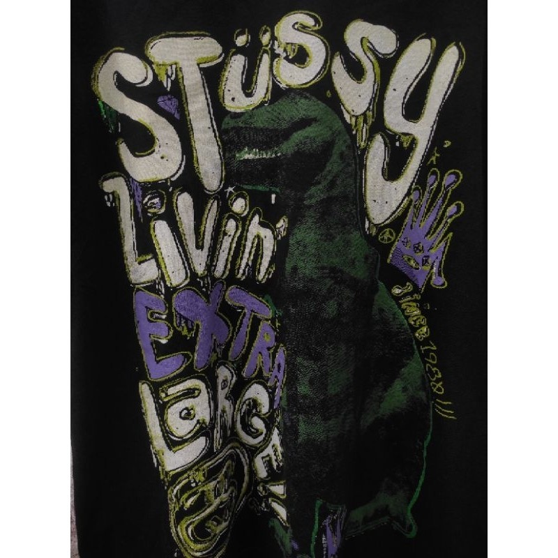 KAOS STUSSY VINTAGE DINOSAURUS