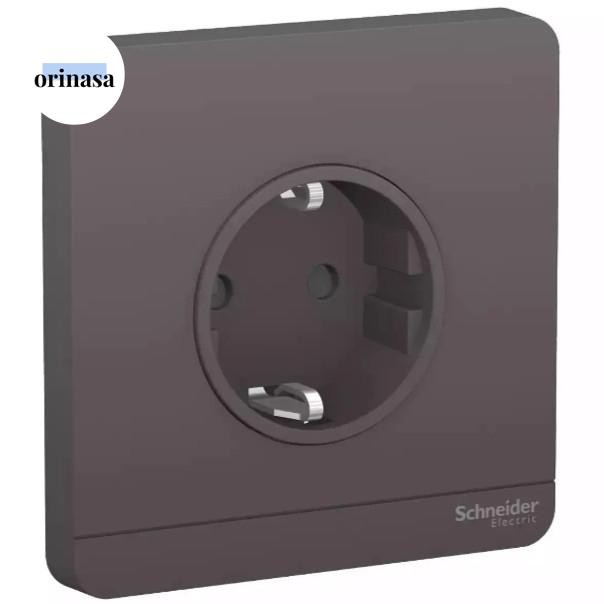 Stop Kontak Socket Outlet AvatarOn Avatar On Schneider Dark Grey