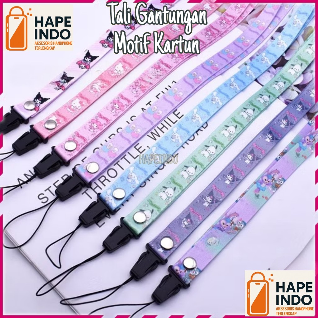 

Tali Gantungan Hp Handphone Camera Flashdisk Name Card Branded Karakter Kartun Mofit Stylish B128