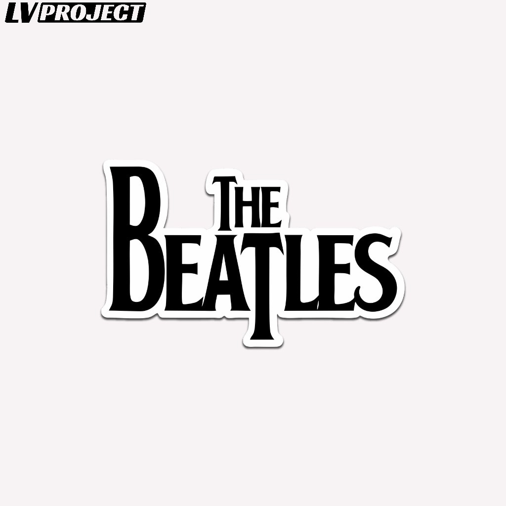 

Stiker The Beatles Vinyl Glossy Waterproof Sticker Band Pop Punk Gitar Tumbler Laptop