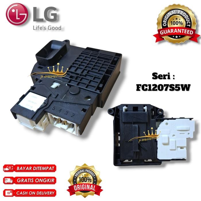 

DOOR LOCK Door Lock Switch Pintu Mesin Cuci LG Front Loading FC1207S5W