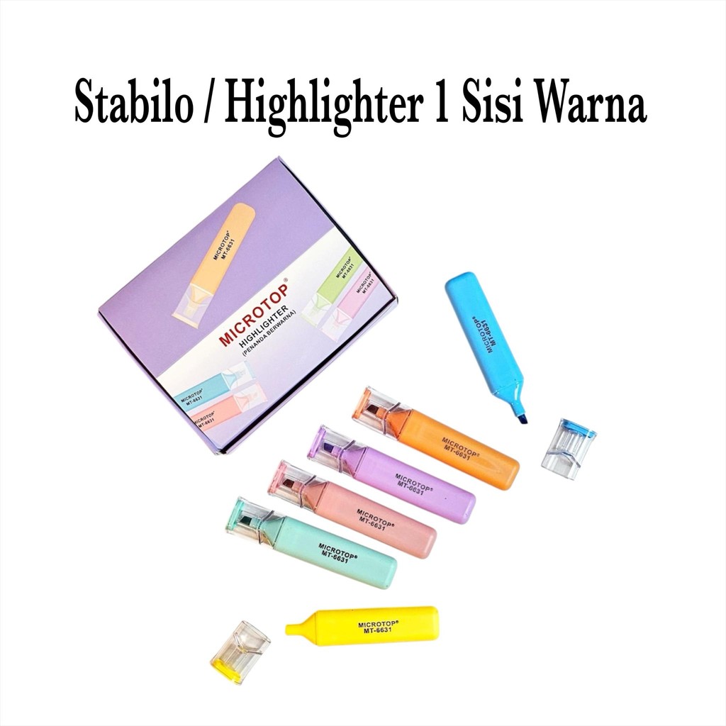 

Stabilo / Highlighter 1 Warna (Pcs)