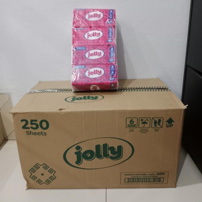 Tissue Jolly 250's 1ball isi 48pcs