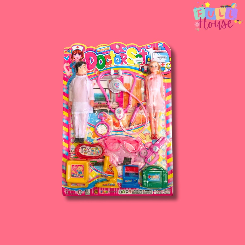 Set Mainan Profesi Anak – Beauty Furniture & Dokter Set Lengkap