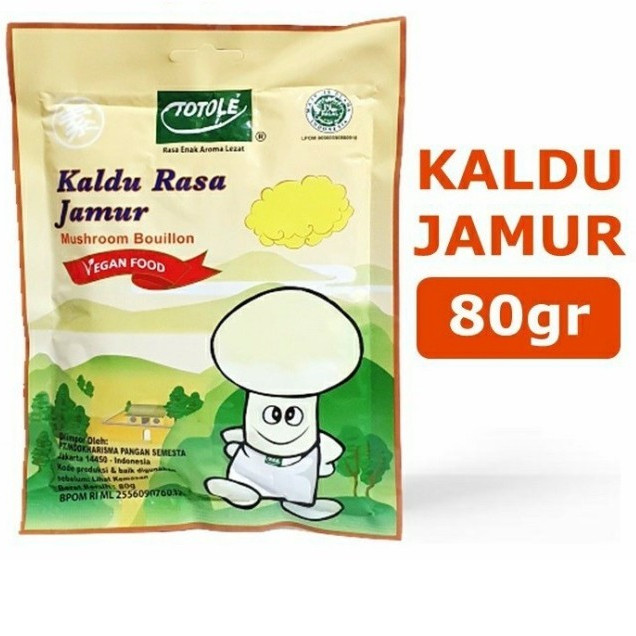 

kaldu jamur totole 80 gr pasar online makassar