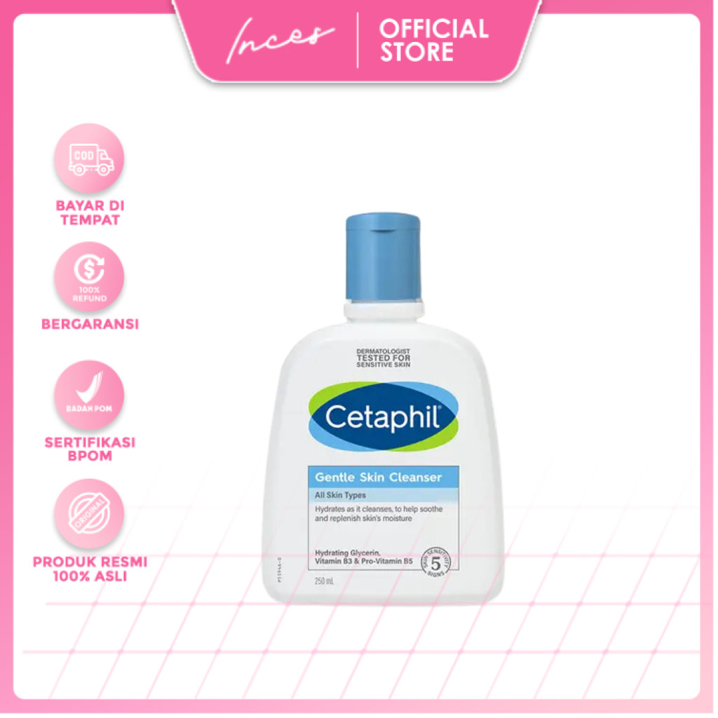 INCES - Cetaphil 250ml - Gentle Skin Cleanser 250 ml
