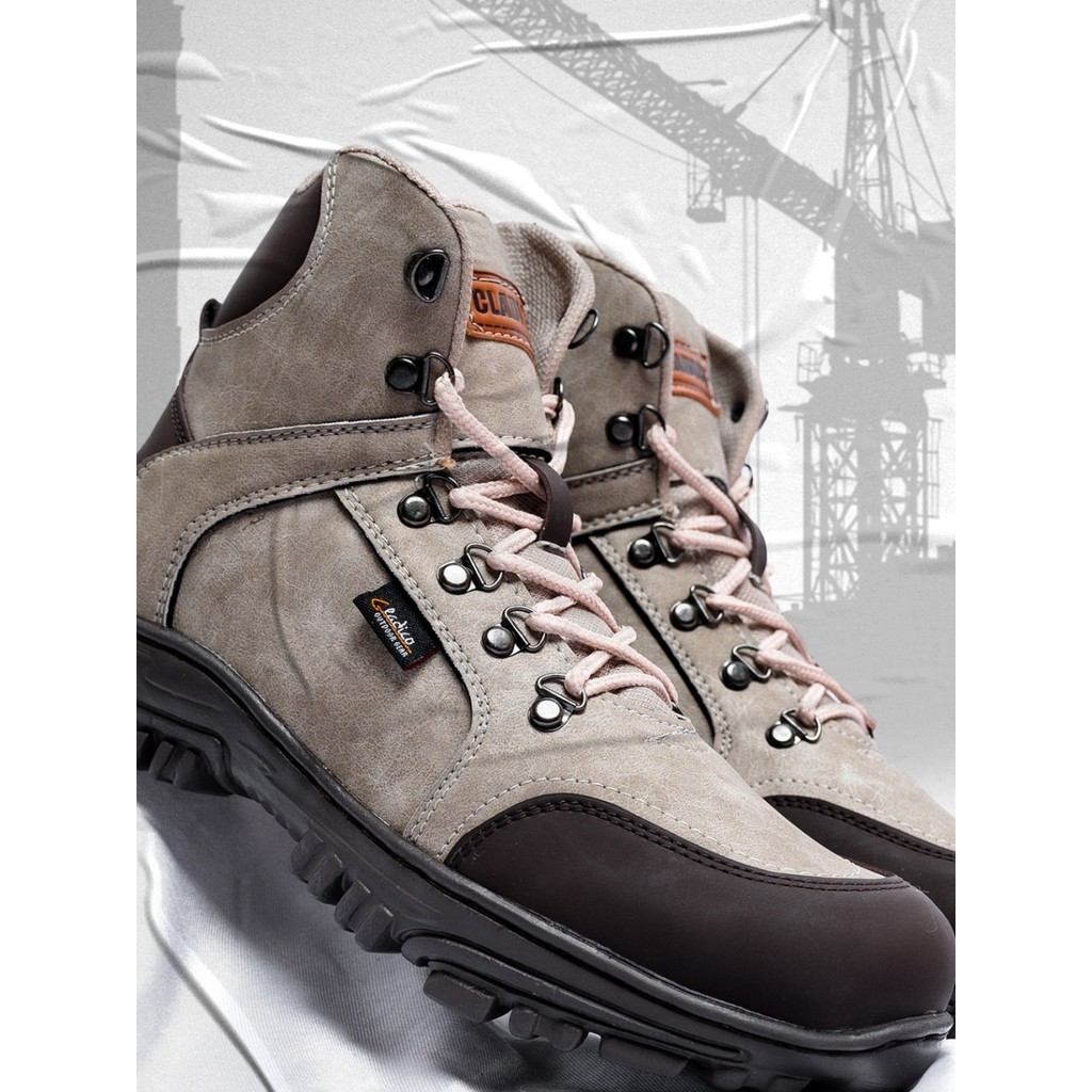 Cladico Sepatu Boots Pria Safety Cladico North Ujung Besi