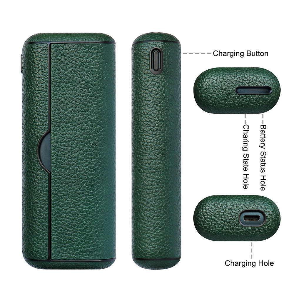 Colorful PU Leather Case for IQOS ILUMA Prime Full Protection Cover for IQOS Accessories