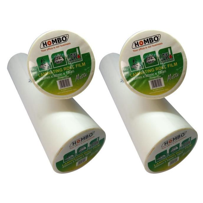 

BEST -Hombo Plastik Laminating Roll Matte 330mm x 32mic x 150m
