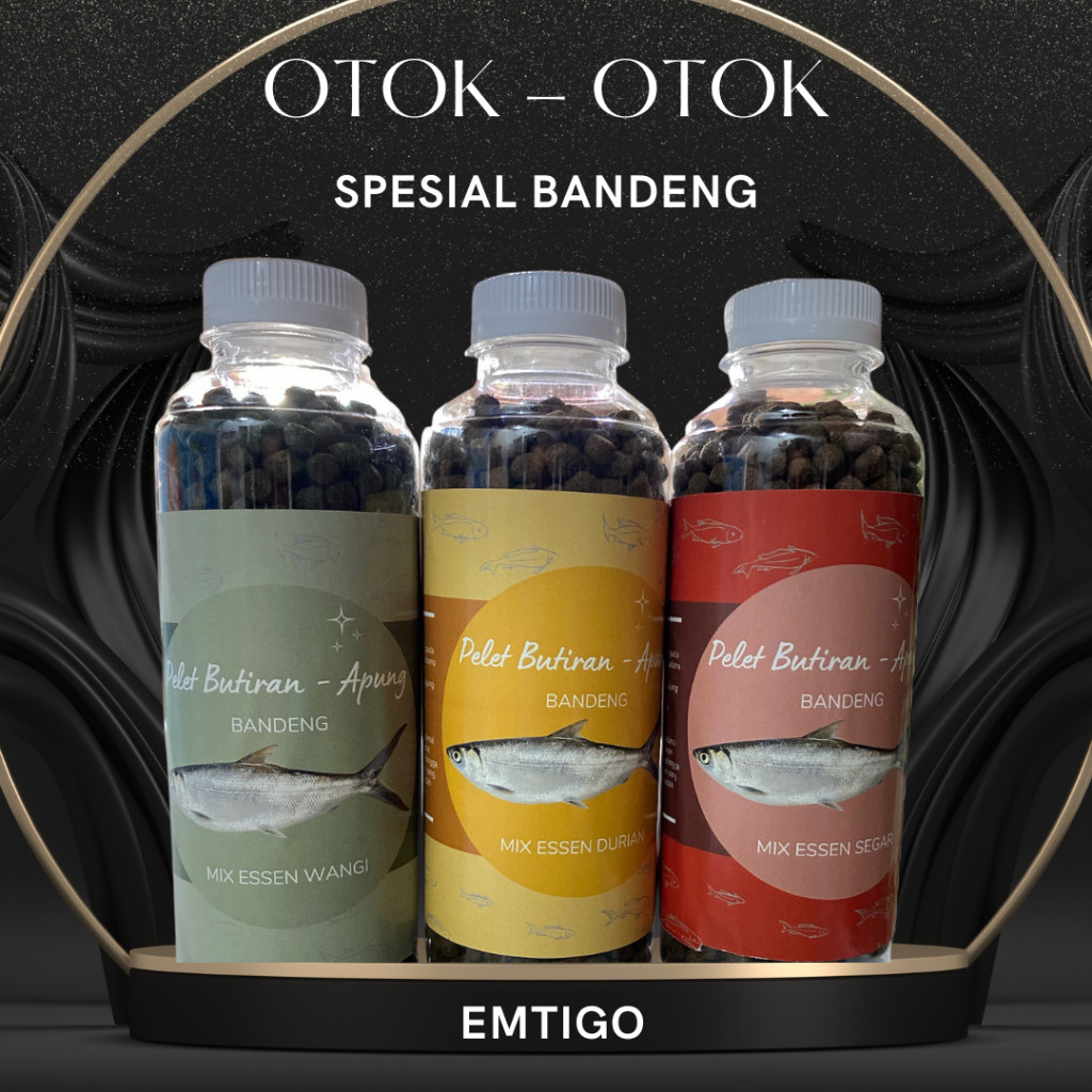 Umpan Pancing Pelet Otok Otok / Butirang by Emtigo