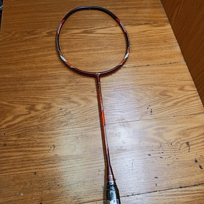 Raket Badminton Lining G-FORCE 9500 (100% ORIGINAL) - Red/Black