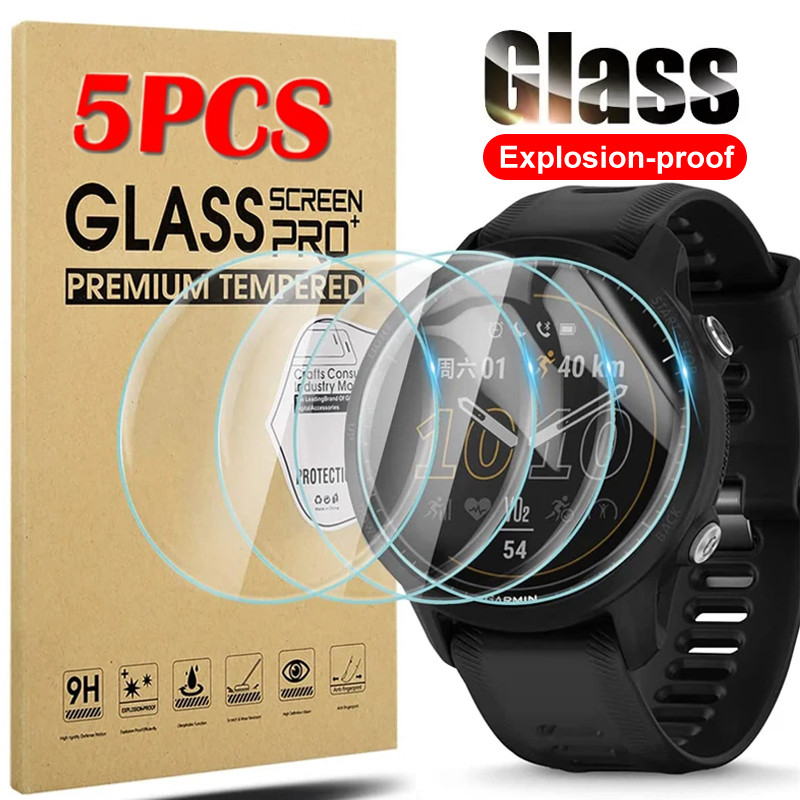 

Tempered Glass for Garmin Forerunner 165 Music 220 225 230 235 255s 735XT 620 630 935 945 955 965 Watch HD Screen Protector Film