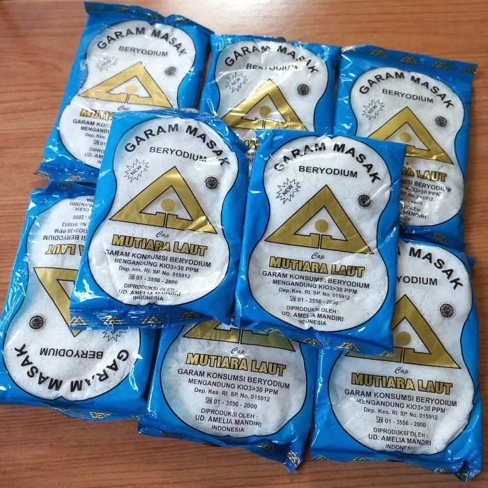 

NEW Garam masak 10 pcs - garam dapur - garam beryodium - 10 bungkus - 8 bungkus