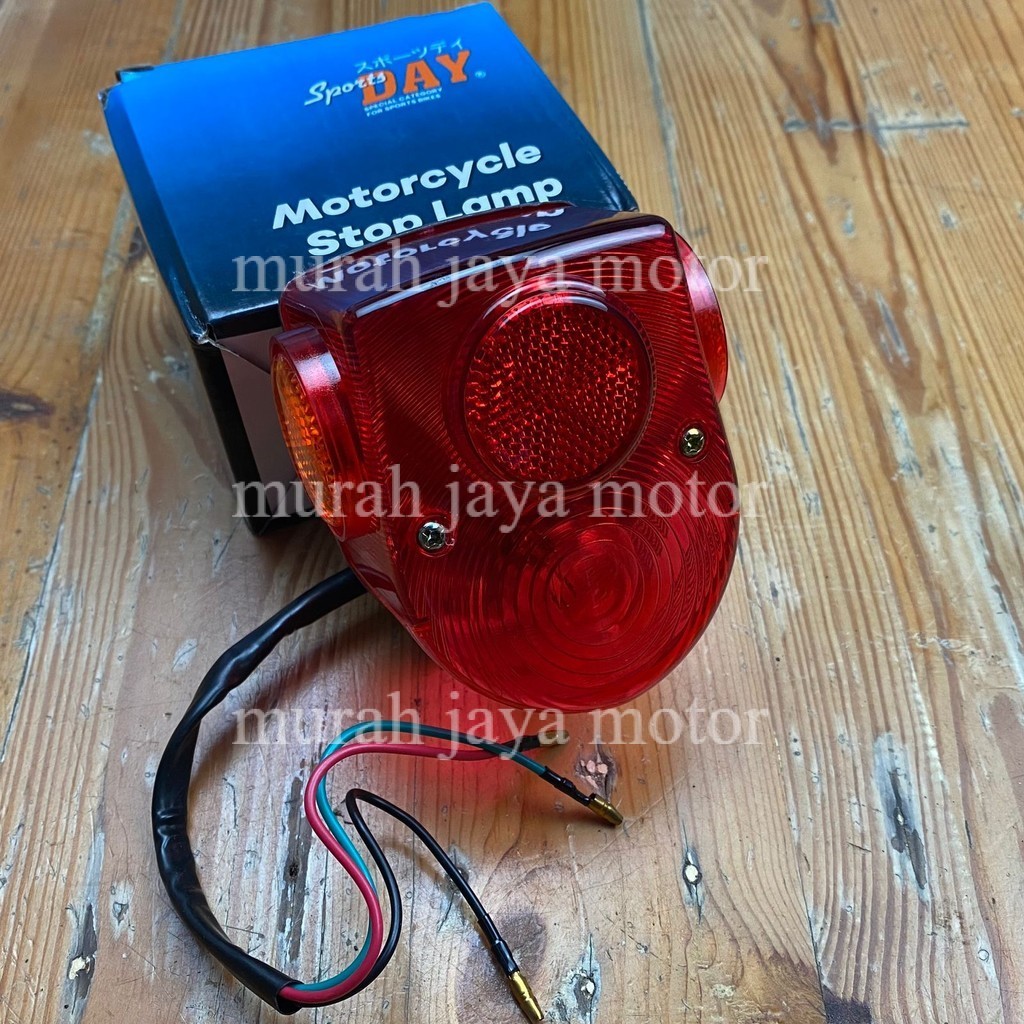 lampu Stop C70 / Stop Lamp belakang C70 / Lampu Rem belakang Stop C70 Mata Kucing