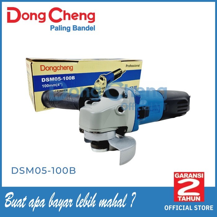 DongCheng DSM05-100B Mesin Gerinda Tangan Angle Grinder 4", 850WATT