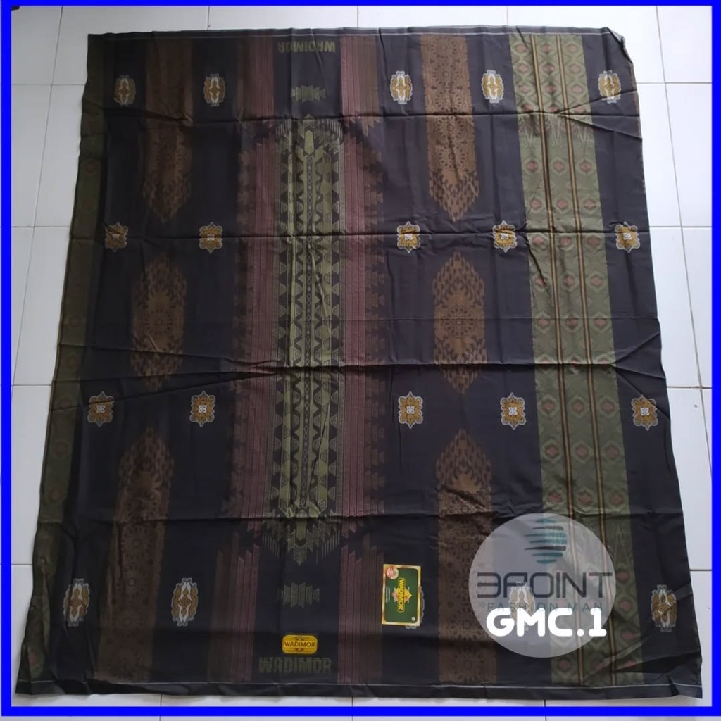 TERBARU Sarung Wadimor GMC  / Sarung Tenun Wadimor Motif Songket Dewasa