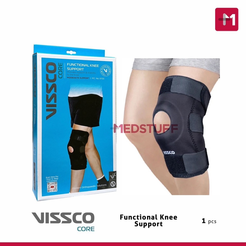 Functional Knee Support Knee Brace Knee Support Penyangga Lutut Korset Lutut