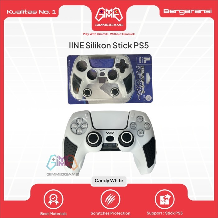 Silikon Silicone Cover Case IINE Stik Stick Controller Analog PS5 Limited Edition