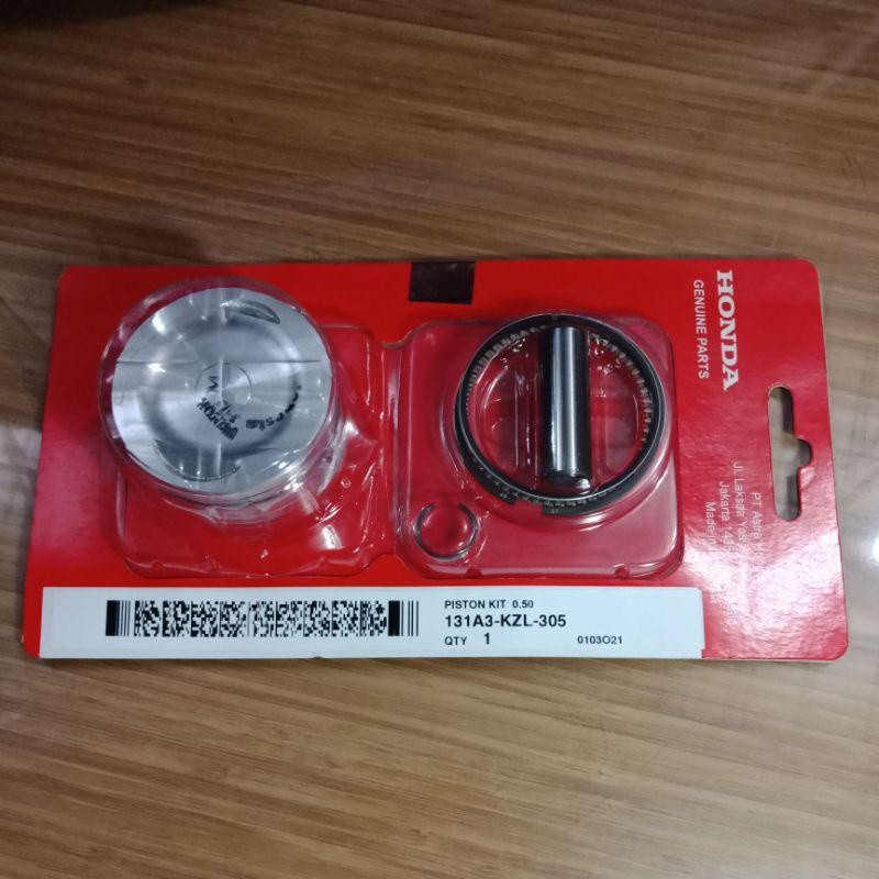 PISTON RING SEHER KIT KZL BEAT FI SCOOPY FI SPACY FI SIZE OS 50 0.50 100 1.00 ORIGINAL ORI ASLI HOND