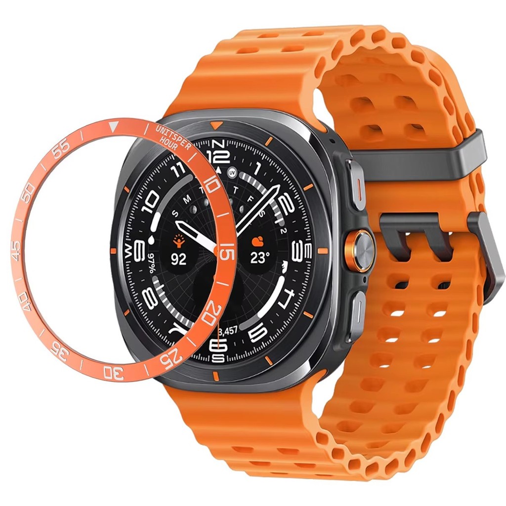 Metal Watch bezel ring for Samsung Galaxy Watch 7 Ultra Bezel Styling Frame Case for Galaxy Watch Ul