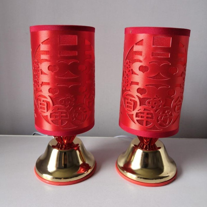 lampu meja rias led chinese wedding elektrik wedding decoration