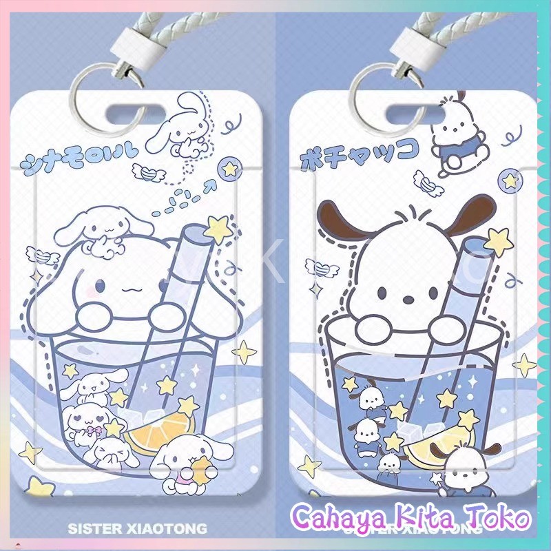 

【Diskon Lebaran】ID CARD HOLDER/SARUNG KARTU/pesanan Hadiah Khusus/SUPPORT HARGA GROSIR/Cinnamoroll dan Pochacco yang lucu