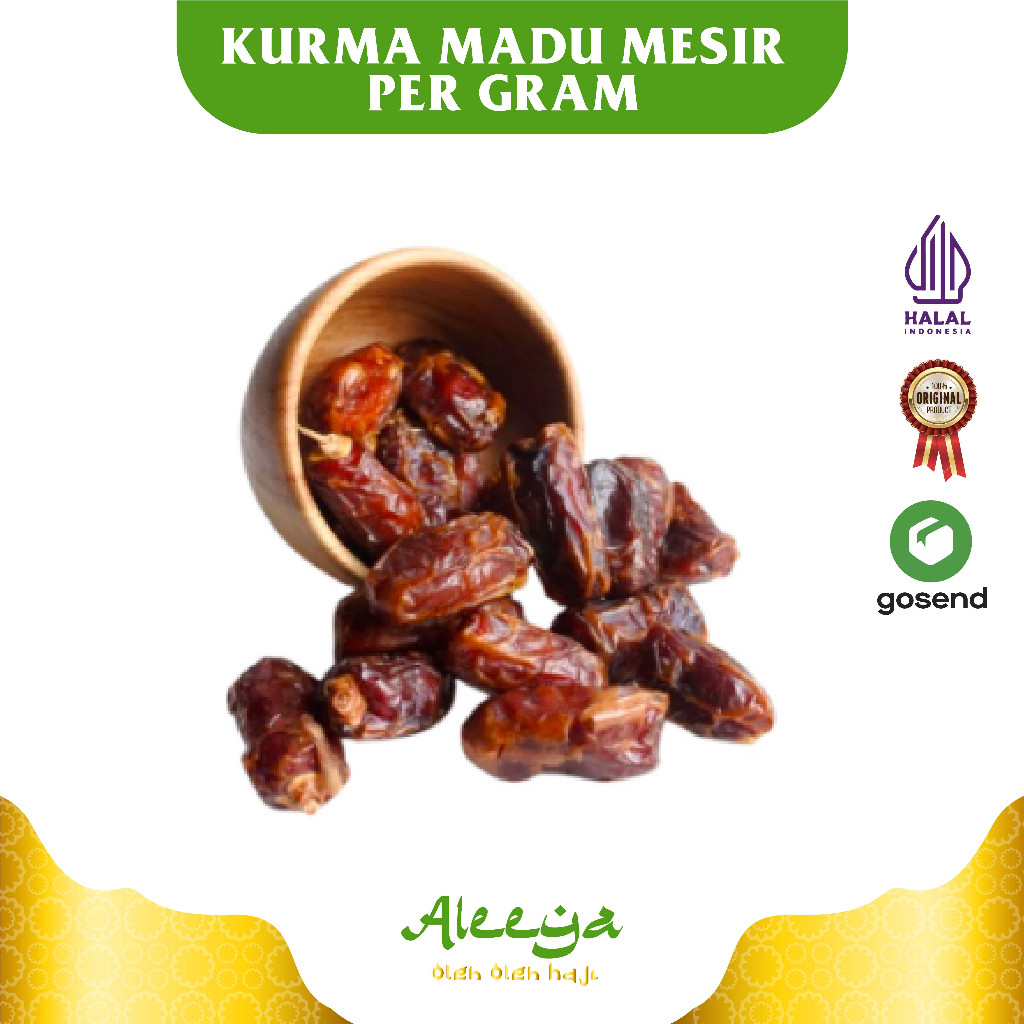 

Kurma madu mesir ukuran 1kg golden valley