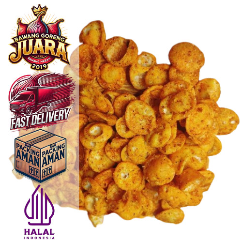 

COD KETEMPLING PEDAS 250gr Kecimpring Pedas Comring Pedas Gemblong Kuningan Comring Khas Kuningan