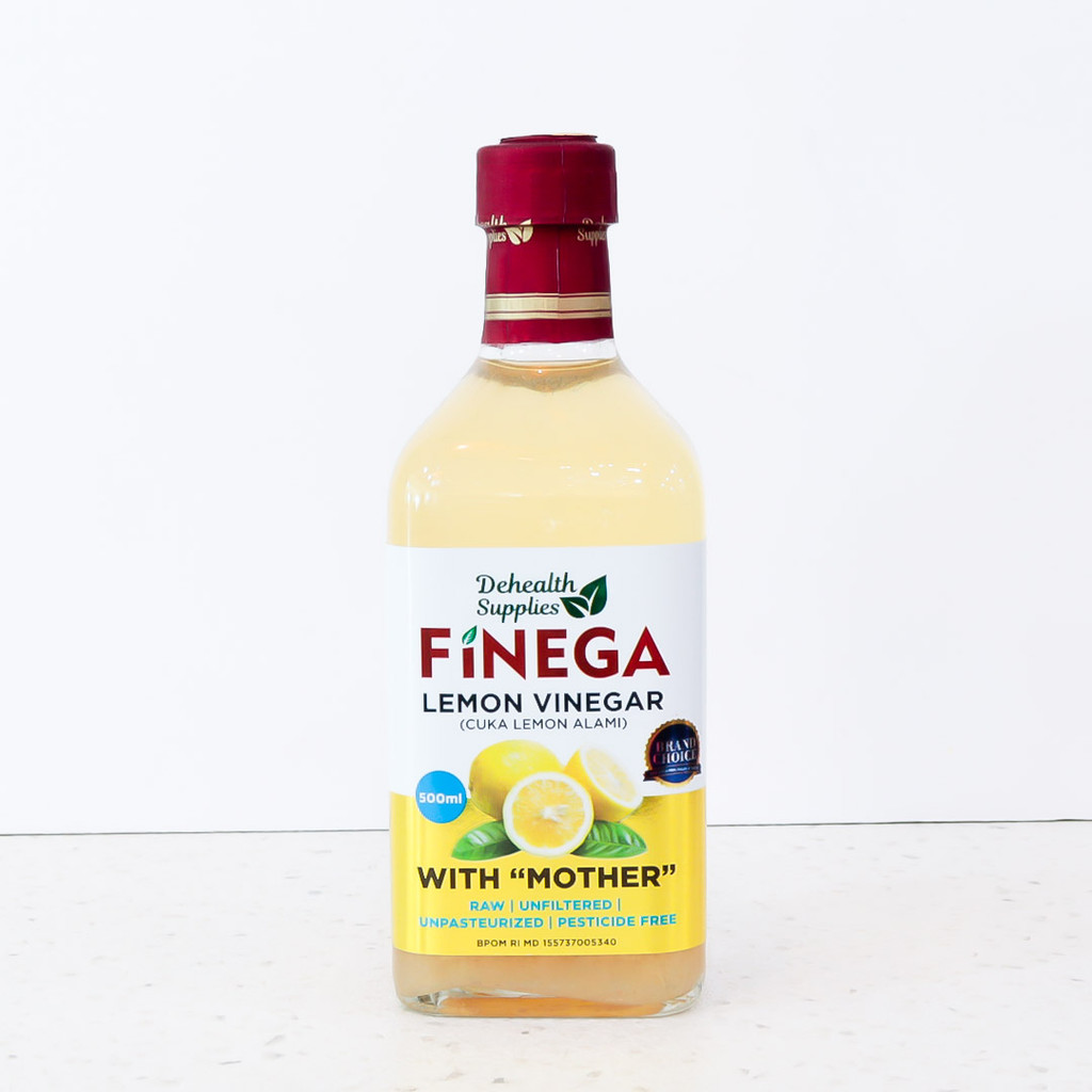 

500ML CUKA JERUK LIMUN, LEMON VINEGAR - DEHEALTH SUPPLIES