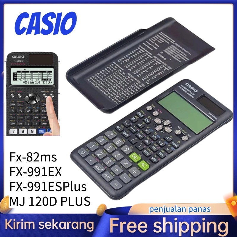 

FX-991EX/FX-991ES-Plus Kalkulator Scientific Casio ilmiah Calculator Scientific Casio Kalkulator Casio Scientific 417 Fungsi Classwiz Asli dan Bergaransi Kalkulator