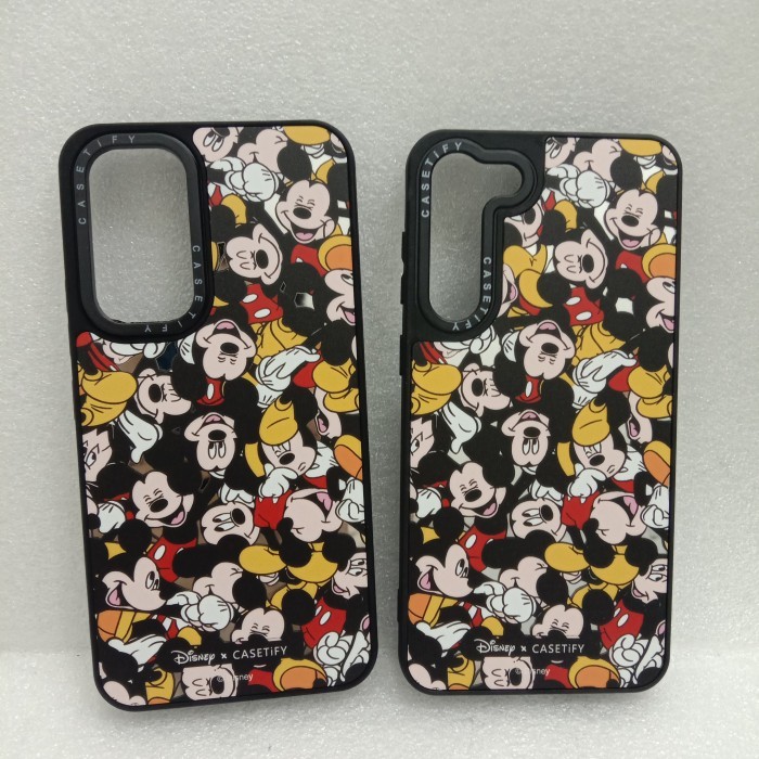CASETIFY PREMIUM SAM A35 A55 A54 S21FE S23FE S22 S23 S24 PLUS NOTE 20 ULTRA MICKEY KECIL - A35