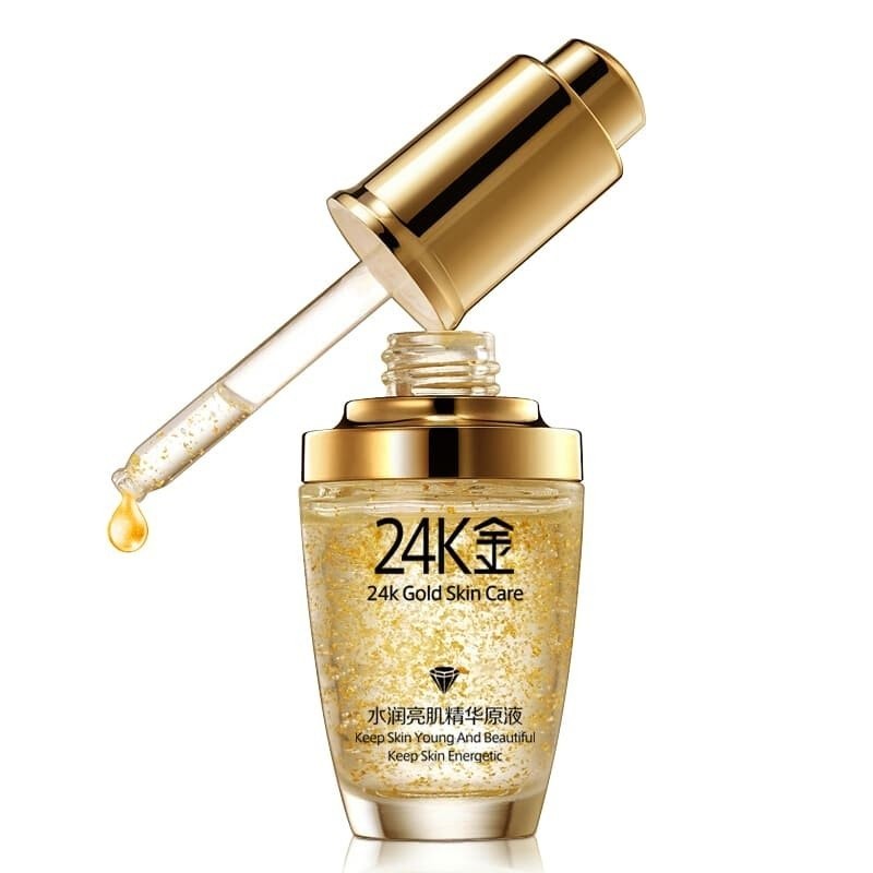 SERUM GLOWING 24K GOLD SERUM WAJAH EMAS KUALITAS SEPERTI GOLDZAN 24K ORIGINAL