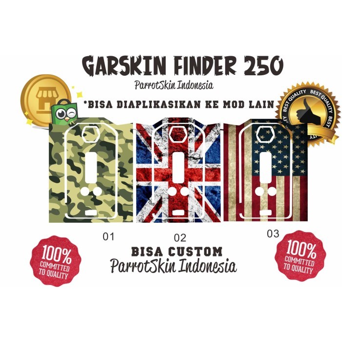 

Garskin FINDER 250 army abstract by parrotskin