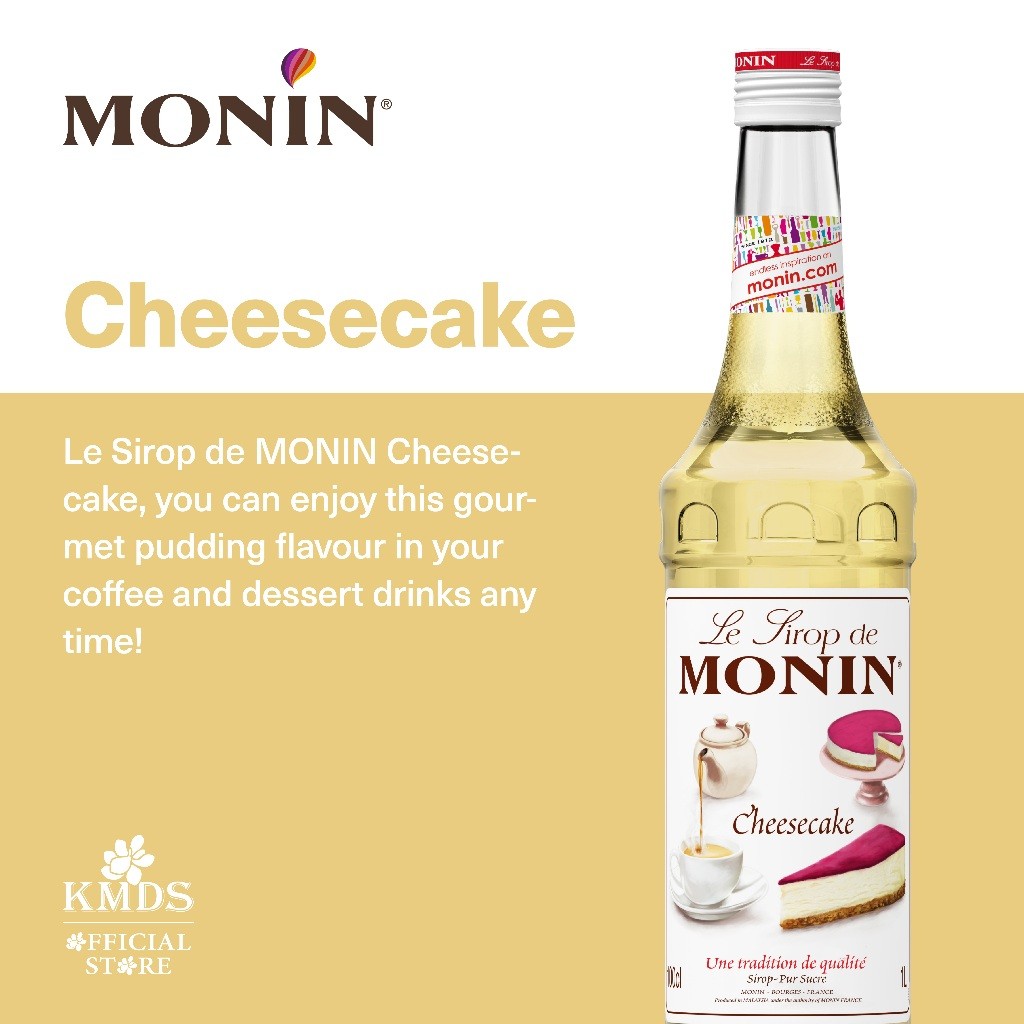 

Monin Cheesecake Syrup 70 CL 700 ML