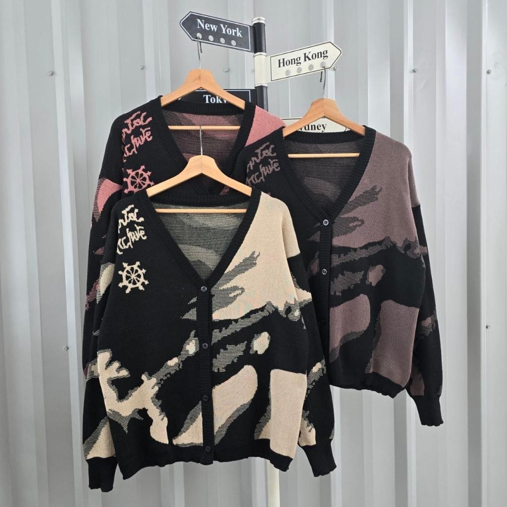 SWEATER RAJUT/KNITE  KARDIGAN WANITA BAHAN TEBAL NYAMAN DIPAKAI