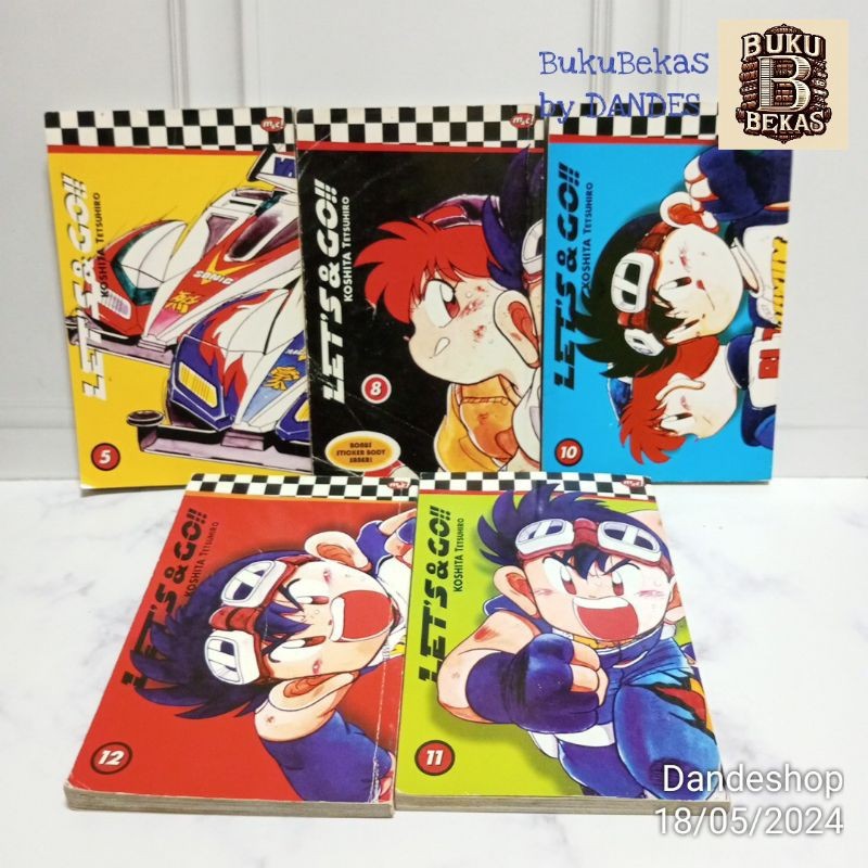 Let's and Go by Koshita Tetsuhiro - Komik Bekas Preloved M&C Lets Retsu Go