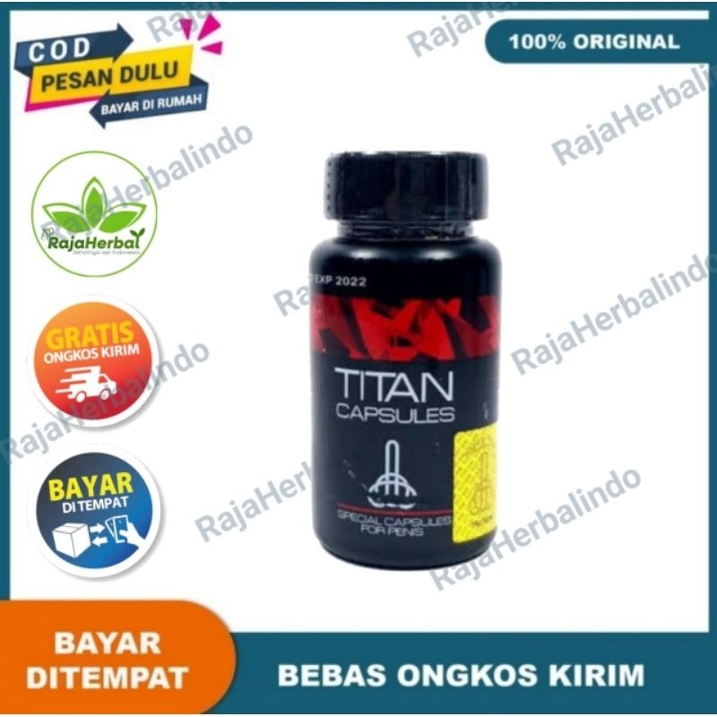 Original 100% Titan Capsul Asli - Titan Capsule / Kapsul Original Garansi