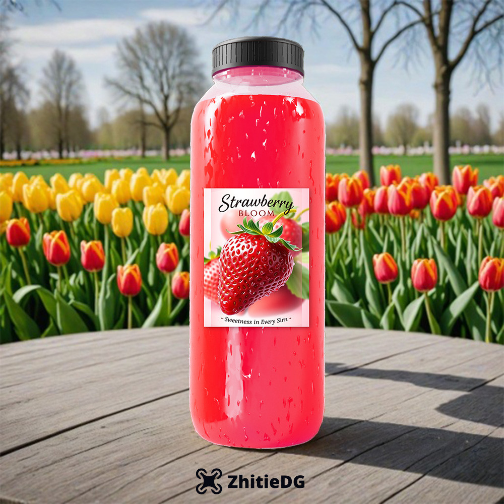 

ZhitieDG - Paket Cetak Sticker Label Eksklusif untuk Branding Botol Minuman Segar SBT 04