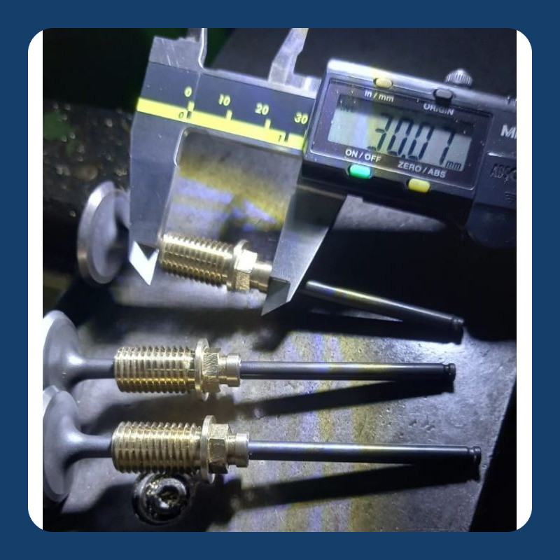 1PCS Bos Klep Universal BotolKlep M12X 1.50 AlBronze Sudah Reamer Batang 4,5MM 5MM DONI JM